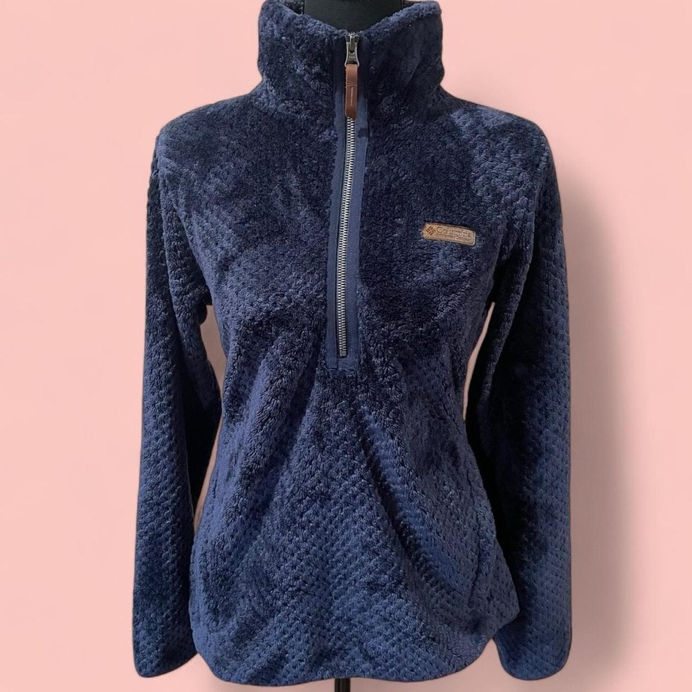 Columbia Women's Navy Fleece Jacket